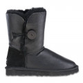 KID'S BAILEY BUTTON METALLIC BLACK