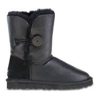 KID'S BAILEY BUTTON METALLIC BLACK