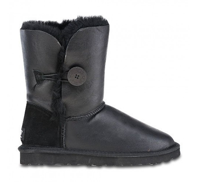 KID'S BAILEY BUTTON METALLIC BLACK