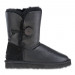 KID'S BAILEY BUTTON METALLIC BLACK