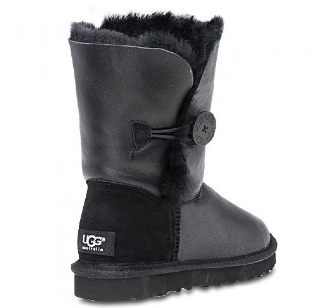 KID'S BAILEY BUTTON METALLIC BLACK
