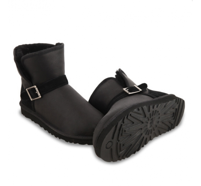 Mens Classic Mini Dylyn Metallic Black