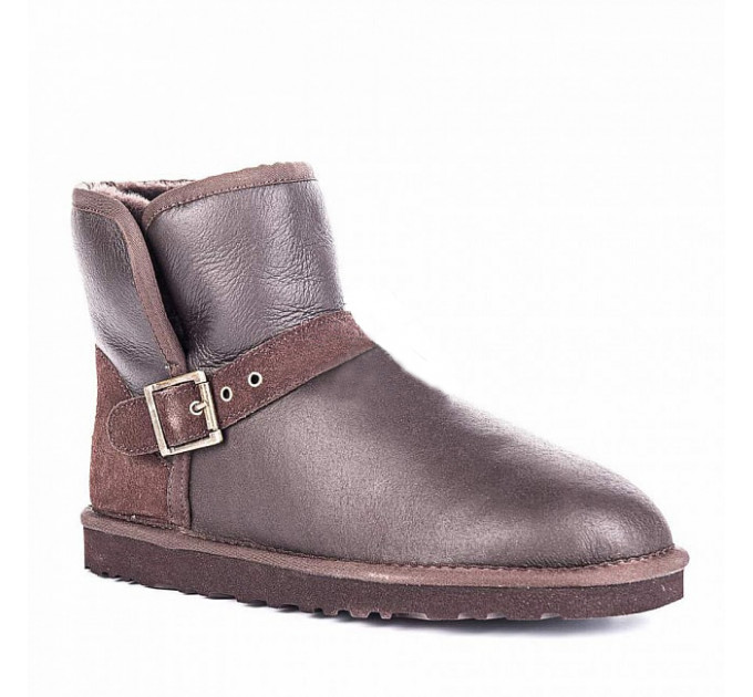 Mens Classic Mini Dylyn Metallic Chocolate