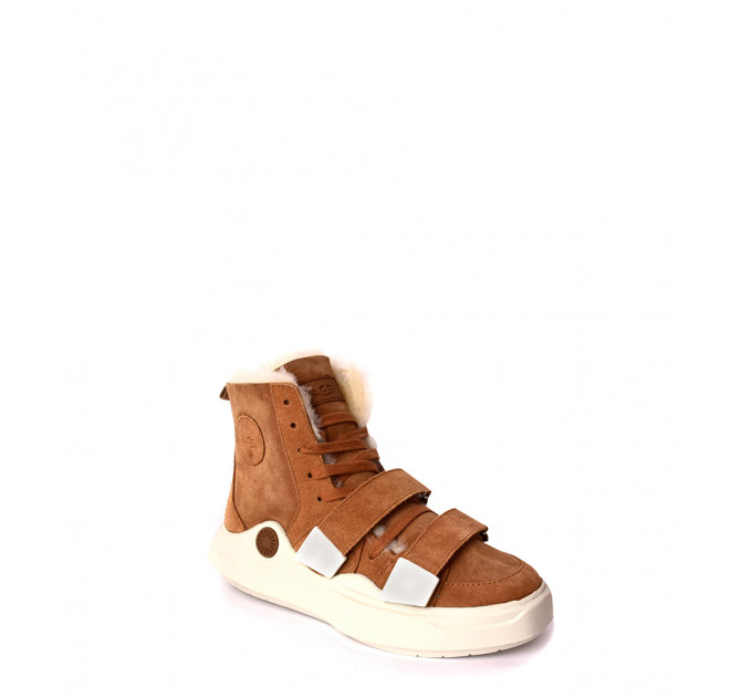 UGG SNEAKERS SIOUX TRAINER CHESTNUT
