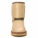 CLASSIC SHORT METALLIC SOFT GOLD