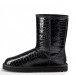 CLASSIC SHORT CROCO BLACK
