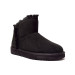CLASSIC MINI FLUFF HIGH LOW BLACK