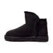 CLASSIC MINI FLUFF HIGH LOW BLACK